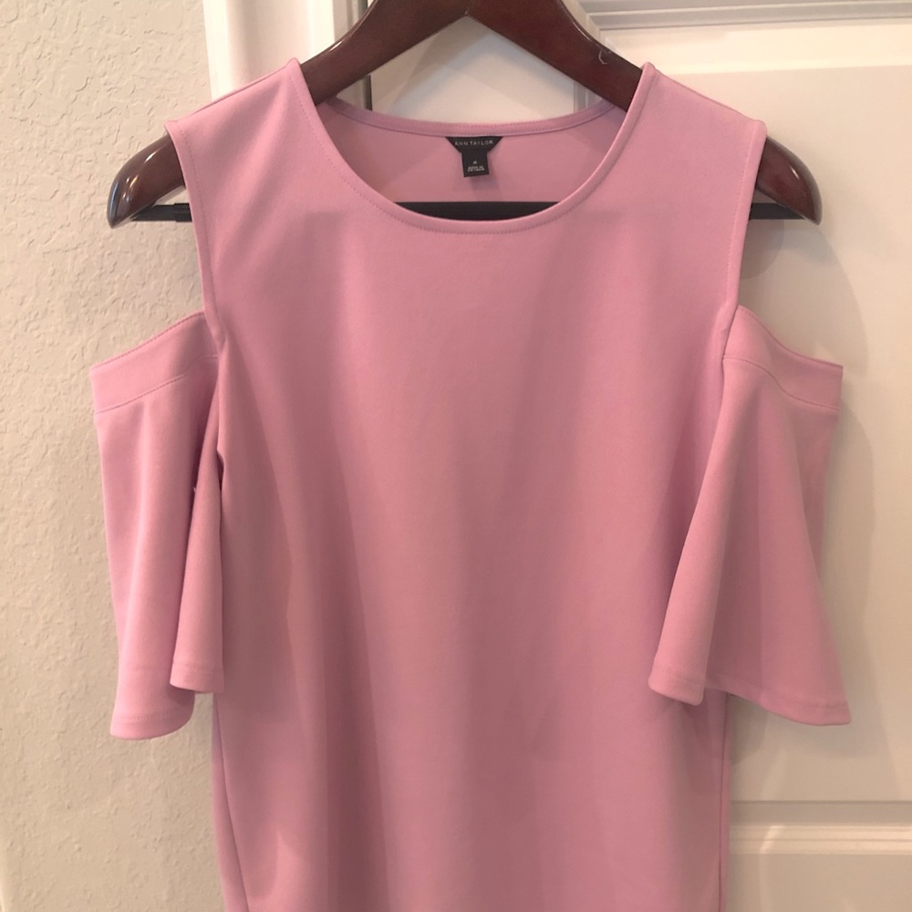 Ann Taylor Cold-Shoulder Top